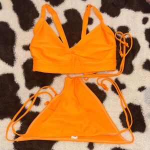 Zara Orange Bikini Set